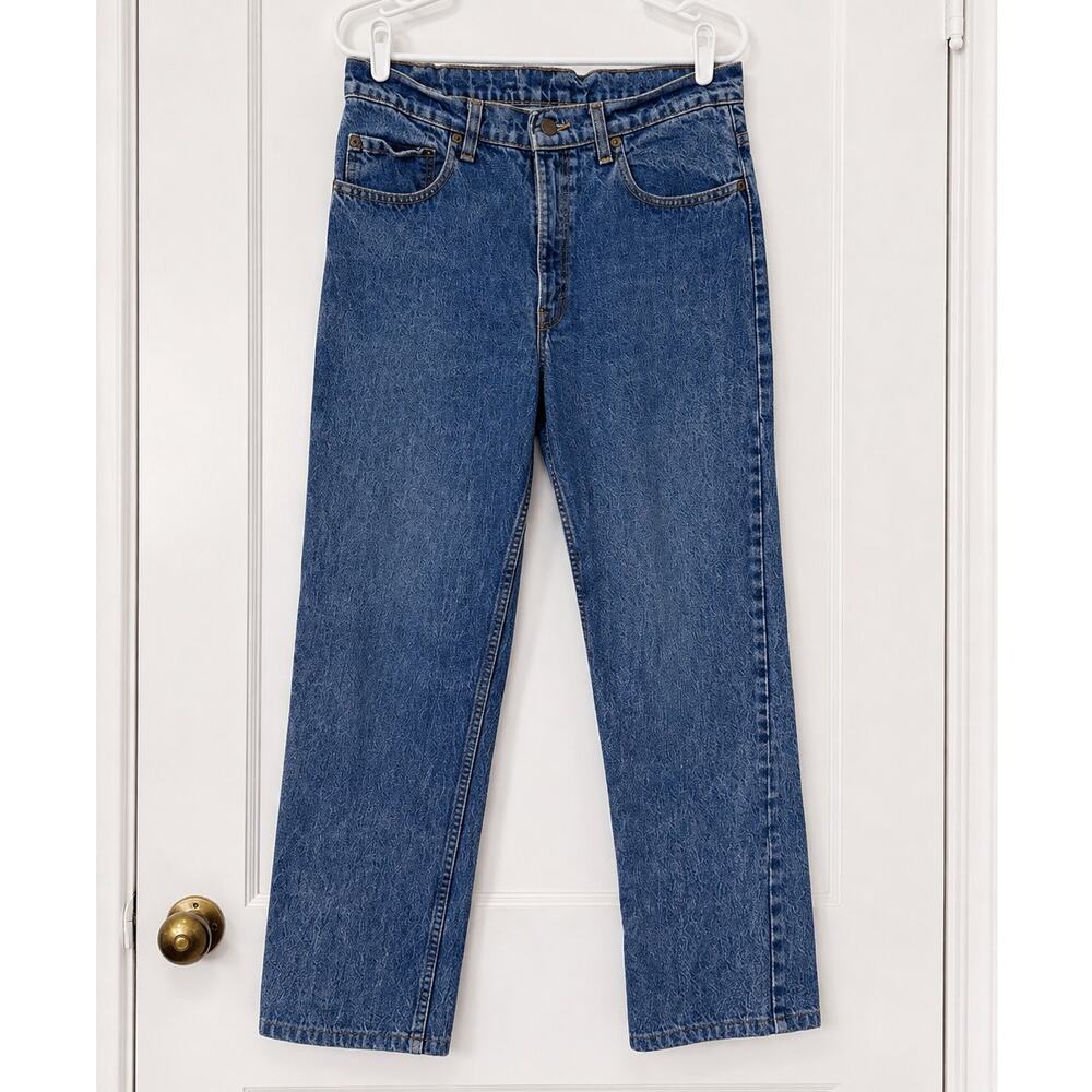 Vintage Levi’s Made in USA Jeans Women’s 33x26 High Rise Straight Leg Mom Jeans